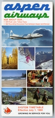 Image: timetable: Aspen Airways