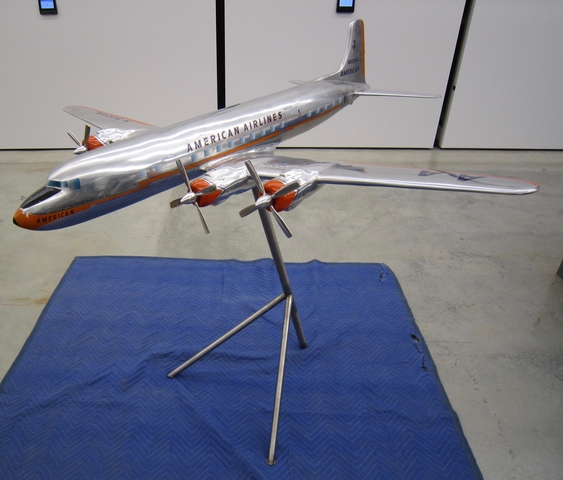 Model airplane: American Airlines, Douglas DC-7