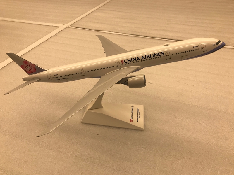 Image: model aircraft: China Airlines, Boeing 777-300ER