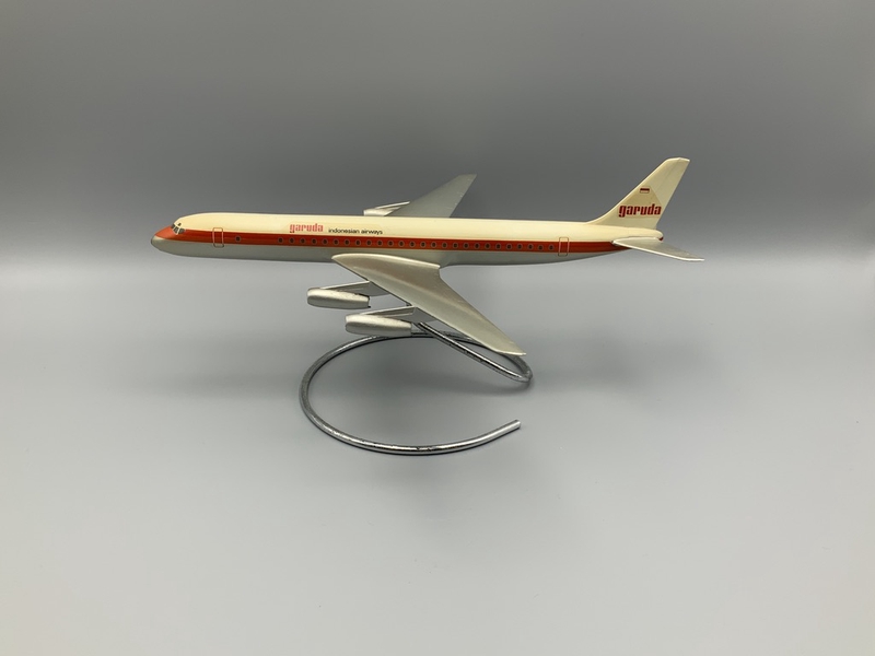 Image: model airplane: Garuda Indonesian Airways, Douglas DC-8