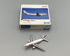 Image: miniature model airplane: Czech Airlines, Airbus A310-300