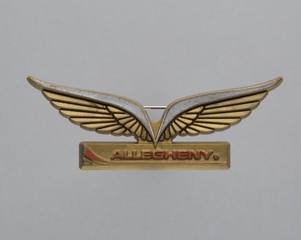Image: children's souvenir wings: Allegheny Airlines
