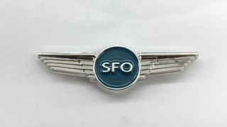 Image: children’s souvenir wings: San Francisco International Airport (SFO)
