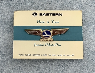 Image: children's souvenir wings: Eastern Air Lines, Junior Pilot