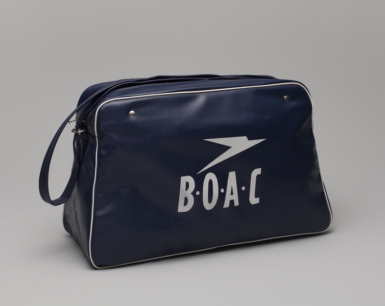 Image: airline bag: BOAC (British Overseas Airways Corporation)