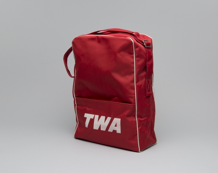 Image: airline bag: TWA (Trans World Airlines)