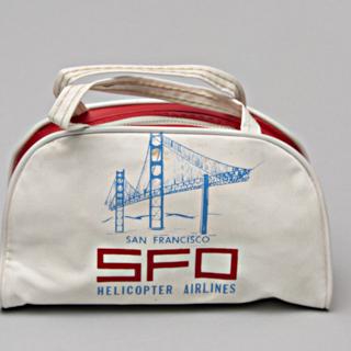 Image #1: miniature airline bag: SFO Helicopter Airlines