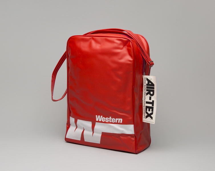Image: airline bag: Western Airlines