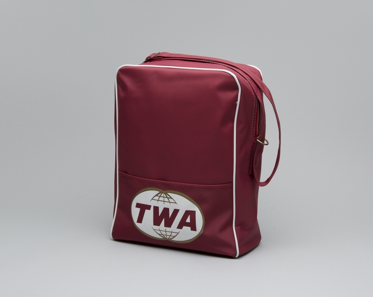 Image: airline bag: TWA (Trans World Airlines)