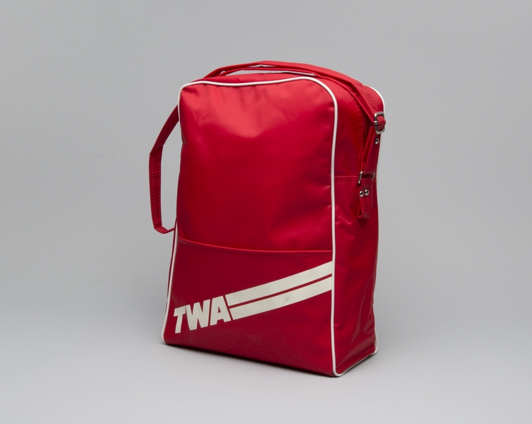 Image: airline bag: TWA (Trans World Airlines)