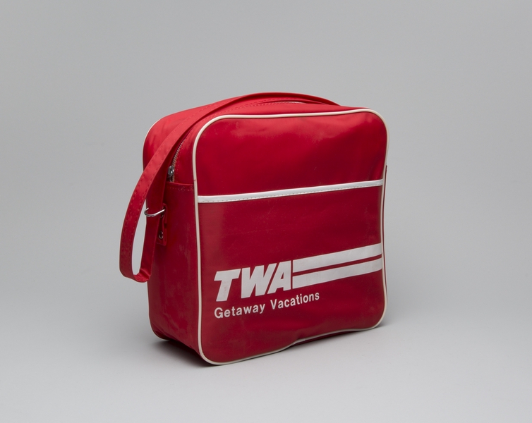 Image: airline bag: TWA (Trans World Airlines)