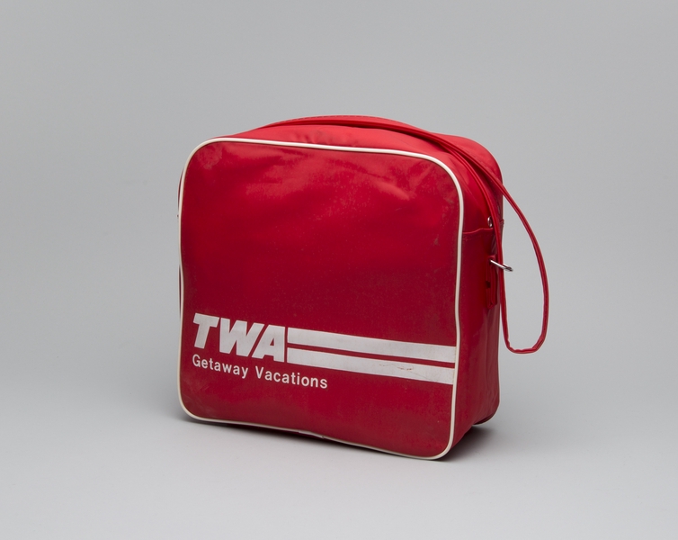 Image: airline bag: TWA (Trans World Airlines)