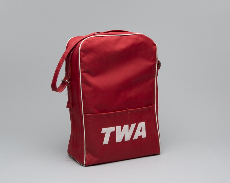 Image: airline bag: TWA (Trans World Airlines)