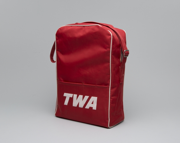 Image: airline bag: TWA (Trans World Airlines)