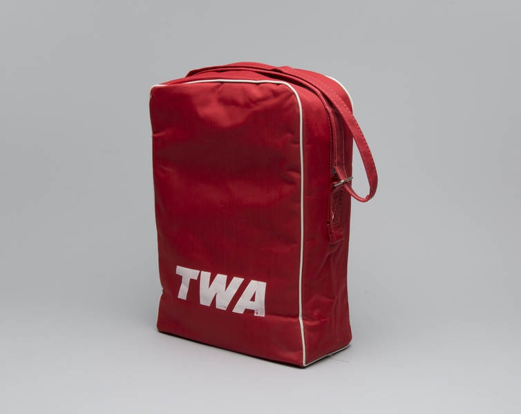 Image: airline bag: TWA (Trans World Airlines)