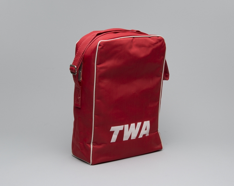 Image: airline bag: TWA (Trans World Airlines)