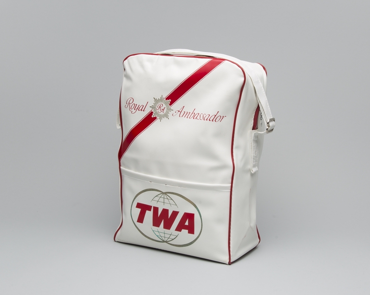 Image: airline bag: TWA (Trans World Airlines)