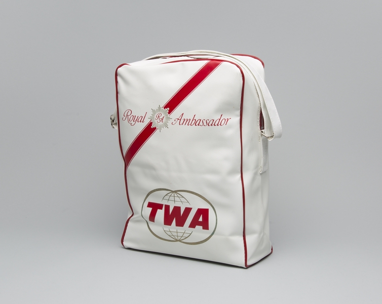 Image: airline bag: TWA (Trans World Airlines)