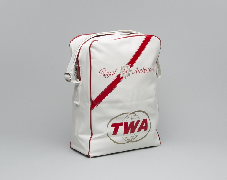 Image: airline bag: TWA (Trans World Airlines)