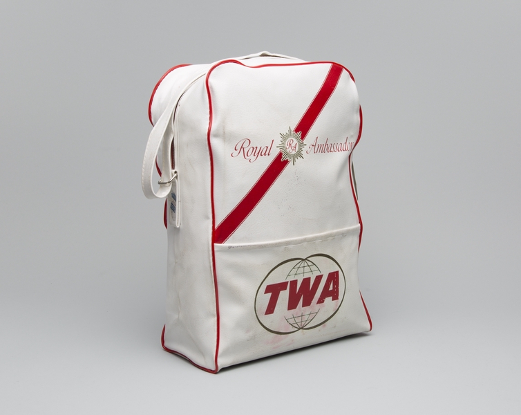 Image: airline bag: TWA (Trans World Airlines)