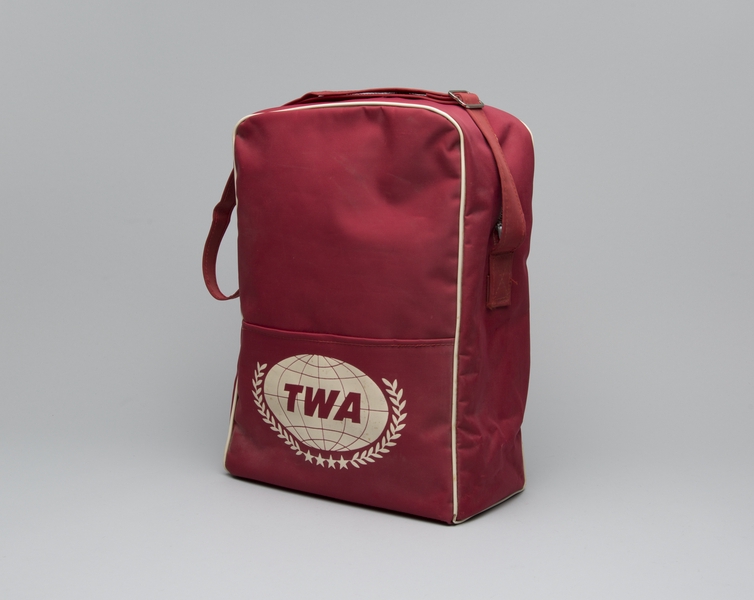 Image: airline bag: TWA (Trans World Airlines)
