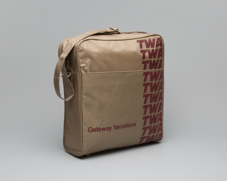 Image: airline bag: TWA (Trans World Airlines)