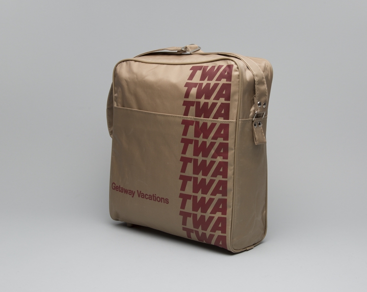 Image: airline bag: TWA (Trans World Airlines)