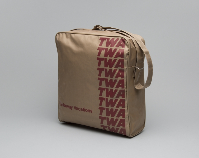 Image: airline bag: TWA (Trans World Airlines)