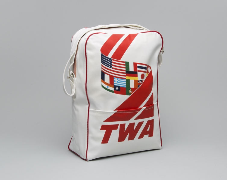 Image: airline bag: TWA (Trans World Airlines)