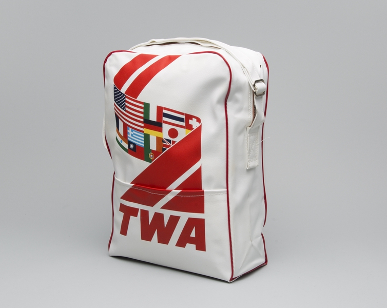 Image: airline bag: TWA (Trans World Airlines)