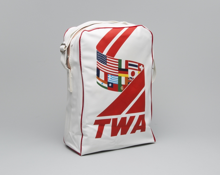 Image: airline bag: TWA (Trans World Airlines)