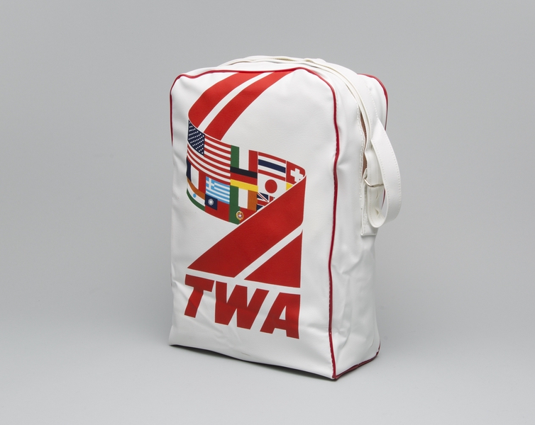 Image: airline bag: TWA (Trans World Airlines)