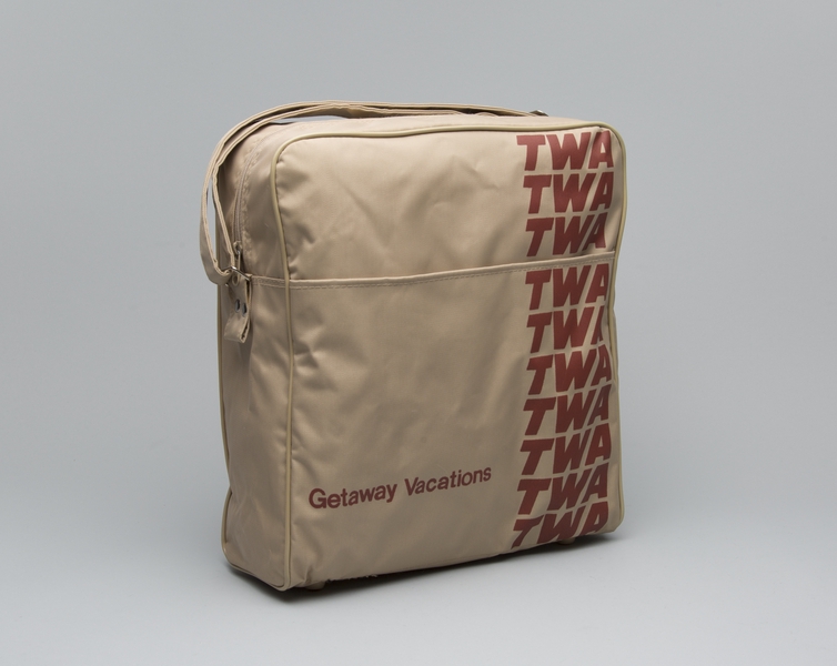 Image: airline bag: TWA (Trans World Airlines)