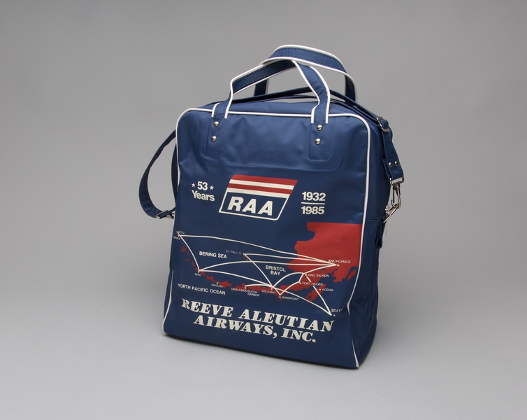 Image: airline bag: Reeve Aleutian Airways