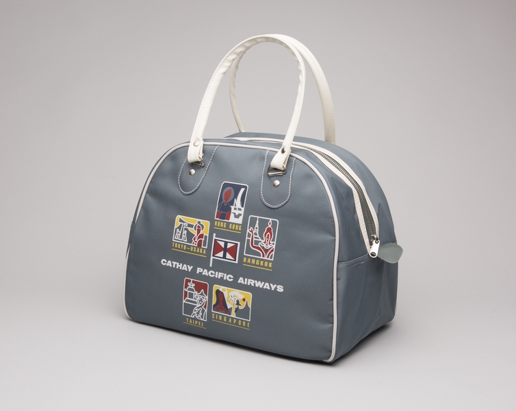 Image: airline bag: Cathay Pacific Airways