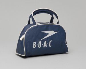 Image: miniature airline bag: BOAC (British Overseas Airways Corporation)