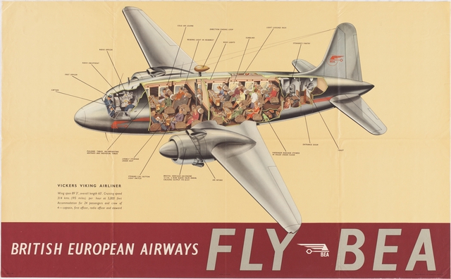 Poster: BEA (British European Airways)