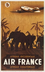 Image: poster: Air France, Africa