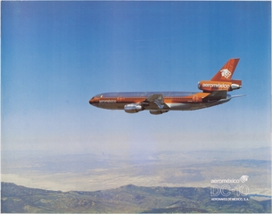 Image: poster: AeroMéxico, McDonnell Douglas DC-10