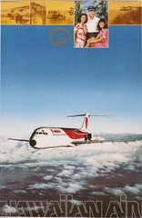 Image: poster: Hawaiian Air, 50th anniversary