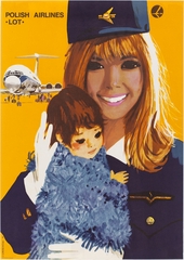 Image: poster: LOT (Polish Airlines)