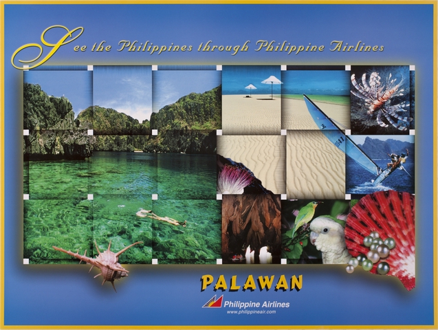 Poster: Philippine Airlines, Palawan