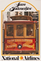 Image: poster: National Airlines, San Francisco