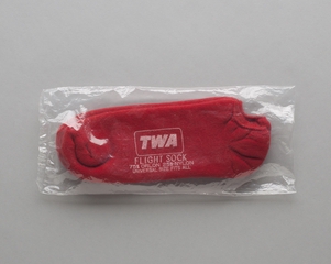 Image: sleep socks: TWA (Trans World Airlines)