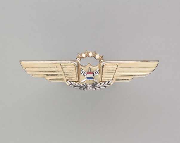 Flight officer wings: United Air Lines, 30-34 years service