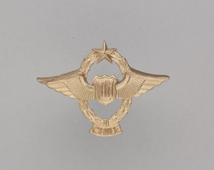 Image: flight officer cap badge: LAN Chile (Linea Aerea Nacional)