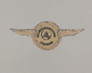Image: children's souvenir wings: Pan American World Airways, Pan American Airways Master Pilot