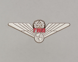 Image: children's souvenir wings: TWA (Trans World Airlines)