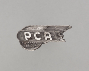 Image: stewardess hat badge: Pennsylvania Central Airlines