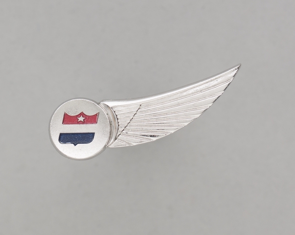Stewardess hat badge: United Air Lines